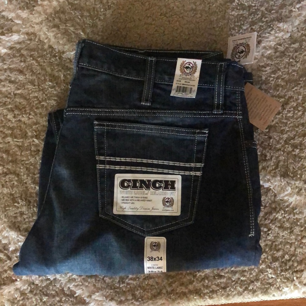 Men’s Cinch Jeans 38x34 Brand New with Tags